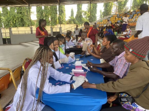 Anti-Malaria Outreach at Uturu Community